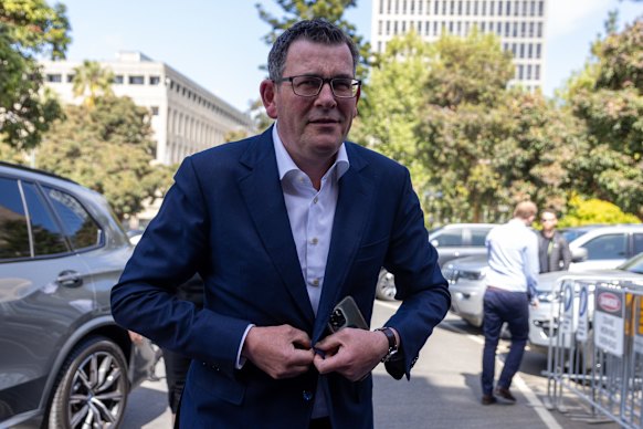 Former premier Daniel Andrews led Victoria for nine years.