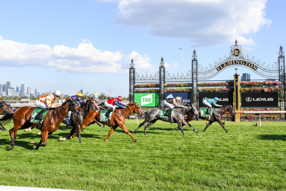 Streaming Sky Racing will become free for pubs and clubs by mid-2024 as Tabcorp continues to push for a point of consumption tax on online bookmakers.