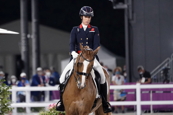 Britain’s Charlotte Dujardin has withdrawn from the Paris Games after a video emerged that she says shows her behaving inappropriately while coaching other riders.