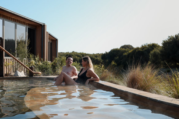 Eco Lodge suites have the added bonus of private pools.