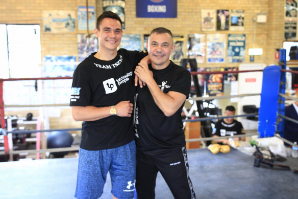 Tim and Kostya Tszyu in 2019.