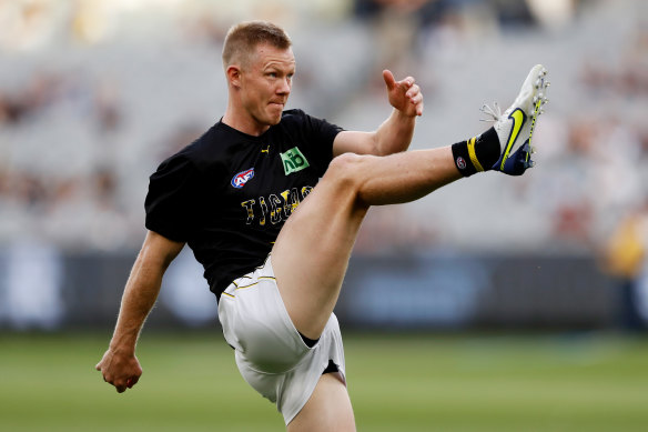 Tigers forward Jack Riewoldt.