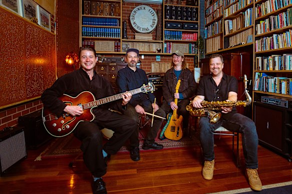 The Julian Banks Quartet performed at Cross Street Music Hall on Friday, October 2. 