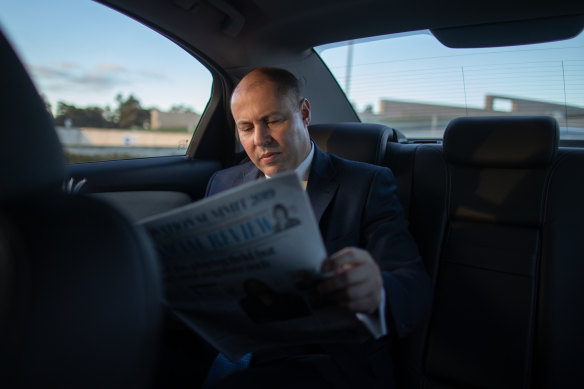 If Frydenberg is unhappy with how he or the government's position has been portrayed, he'll let journalists know.