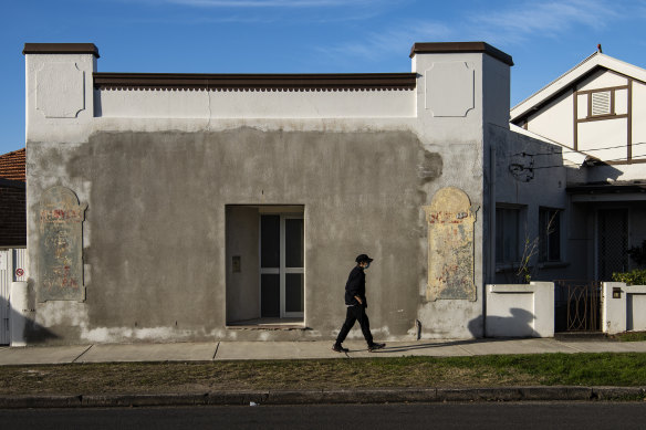 Empty streets in Canterbury in Sydney during July’s COVID-19 lockdown.