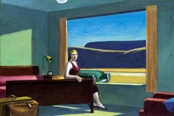 Western Motel by Edward Hopper (1957).