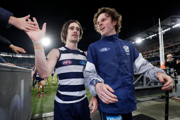 Max Holmes remains optimistic he will play while the Cats make plans 
