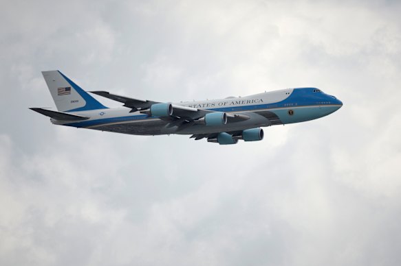Trump has been frustrated by delays in the delivery of new 747-8 aircraft to serve as an updated Air Force One.