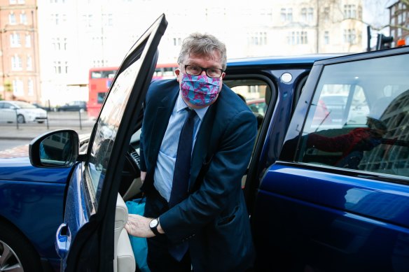 Crispin Odey at Westminster Magistrates’ Court in 2021.