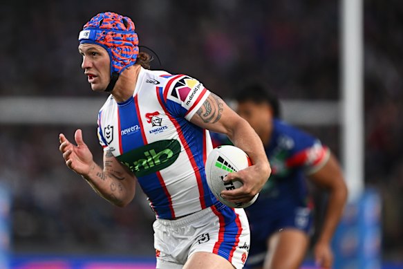 Kalyn Ponga on the fly.