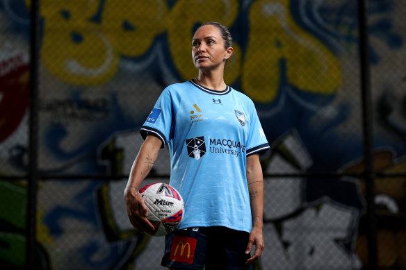 Sydney FC and Matildas star Kyah Simon is helping to tackle racism in community sport.