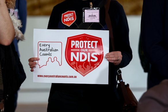 The government is proceeding with substantial cuts to the NDIS.