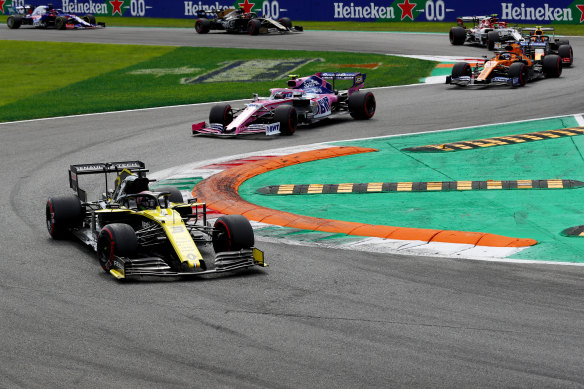 Daniel Ricciardo and Renault had their best performance of the season at the Italian Grand Prix.