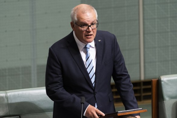 Scott Morrison received advice as social services minister in 2015 the robodebt scheme needed legislative change to go ahead.