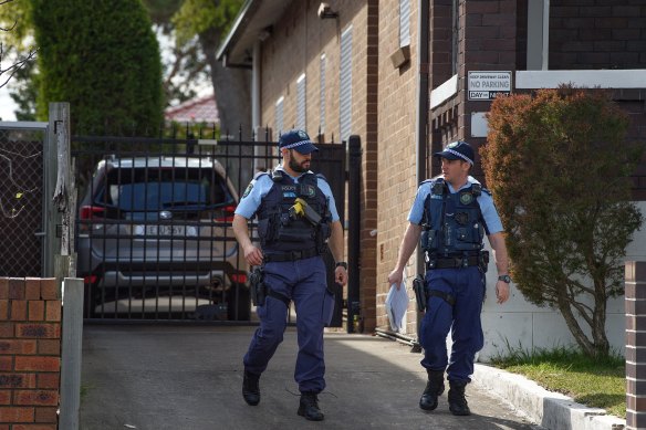 Police are speaking to neighbours, hoping to gain insight into Monday night's shooting. 