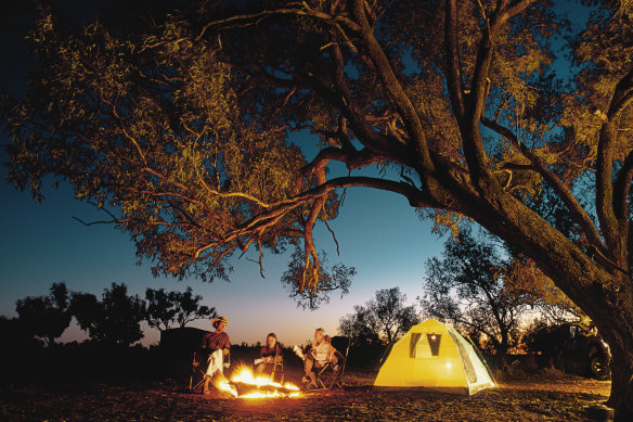 Campsites are in increasingly hot demand with the easing of COVID-19 restrictions. 