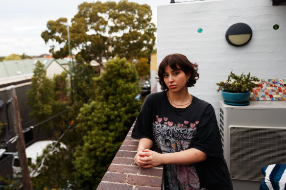Finding a rental property in Sydney was a period of chronic stress for student Emersyn Wood.