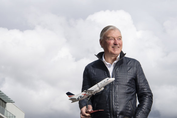 Rex Airlines’ deputy chairman John Sharp has queried Qantas’ stand-downs.