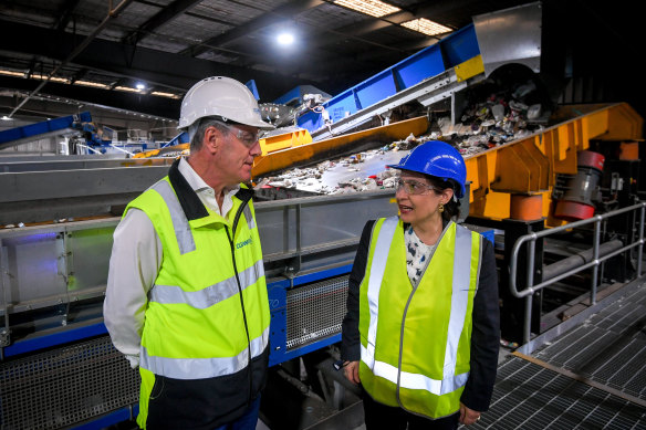 Cleanaway's Laverton North plant will recycle an extra 20,000 tonnes of plastics every year.