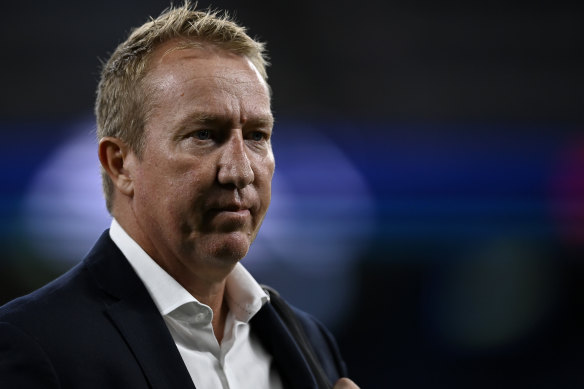 Roosters coach Trent Robinson.