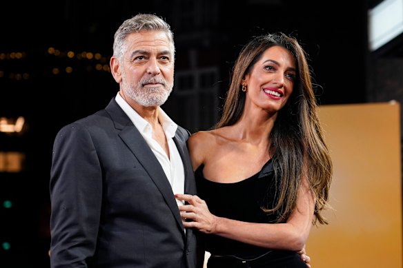 George and Amal Clooney.