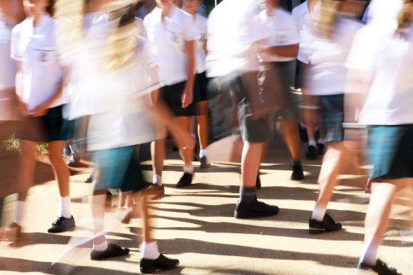 Student wellbeing issues including concerns about bullying and trouble sleeping have emerged in term one.