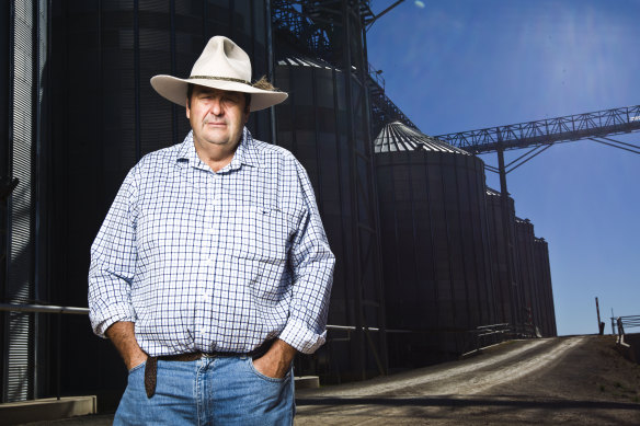 Ron Greentree, a farmer and former chairman of GrainCorp, pictured in 2013.