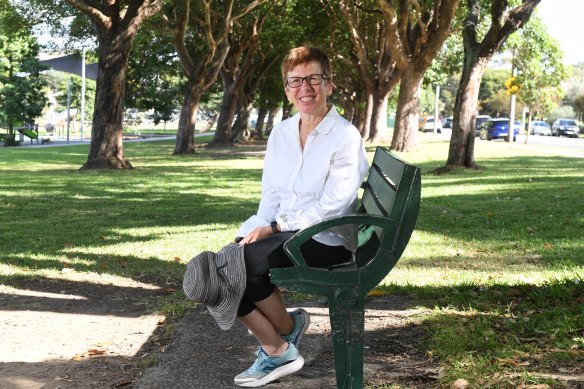 Dulwich Hill resident Jo Blackman has altered her preferred daily exercise routes.