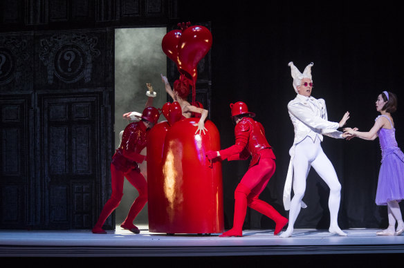 The Australian Ballet production of Alice in Wonderland.