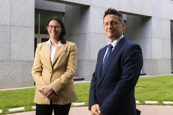 Dr Pip Karoly and Associate Professor Brett Hallam have both won the New Innovators award at the Prime Minister’s Prizes for Science on Monday evening.