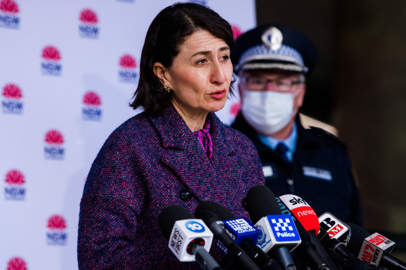 Premier Gladys Berejiklian on Friday.