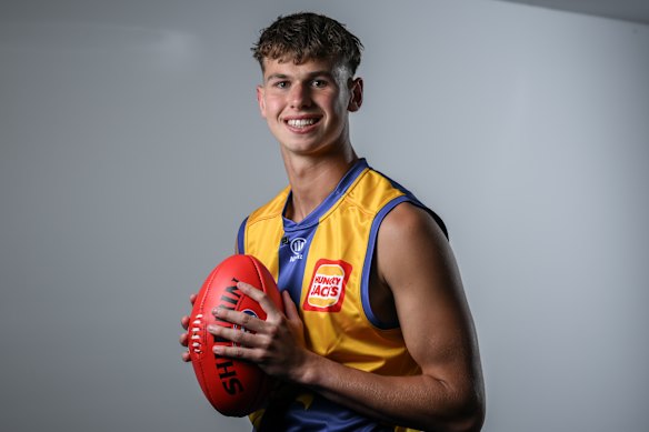 Cooper Duff-Tytler was taken with the No.4 pick by West Coast.