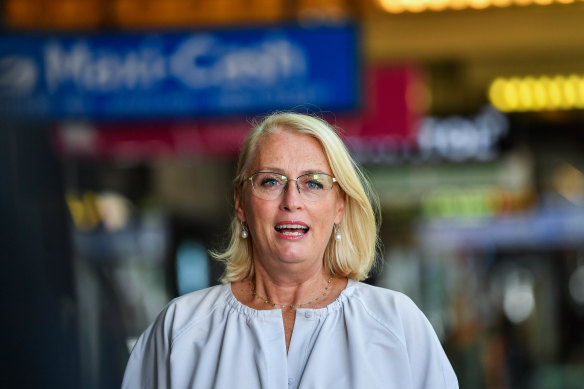 Melbourne’s Lord Mayor Sally Capp.