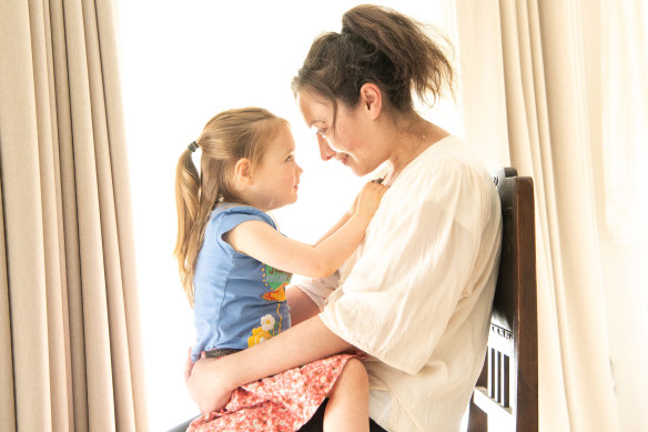 Angelie O’Brien and Emilia.