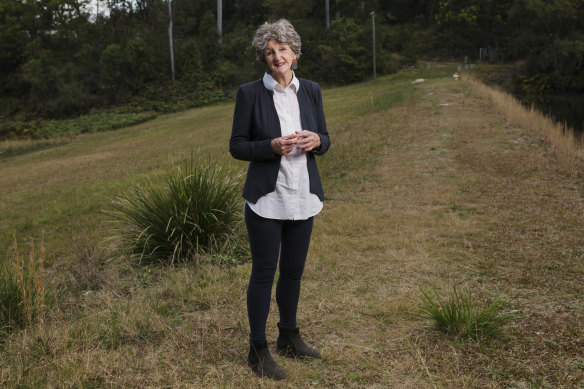 Lyndall Parris, founder of Narara village on the NSW Central Coast, has watched her vision for a better community become reality. "For me, it's so joyful."