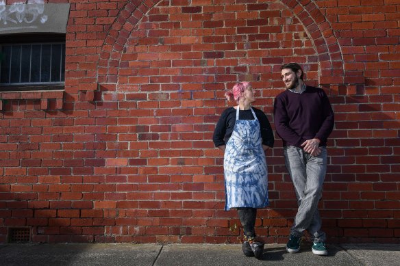 Maaryasha Werdiger (left) and Shaya Rubinstein: “We share a desire to be faithful to the Jewish life, but swim in our own lane.”