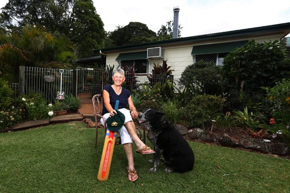 Lyn Larsen at home.