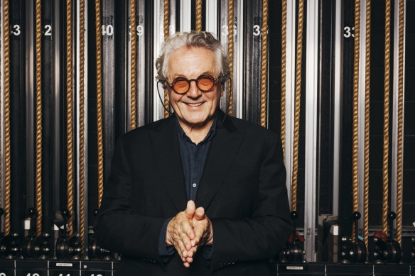 At 75, George Miller says he is still excited by the possibilities of storytelling on film.