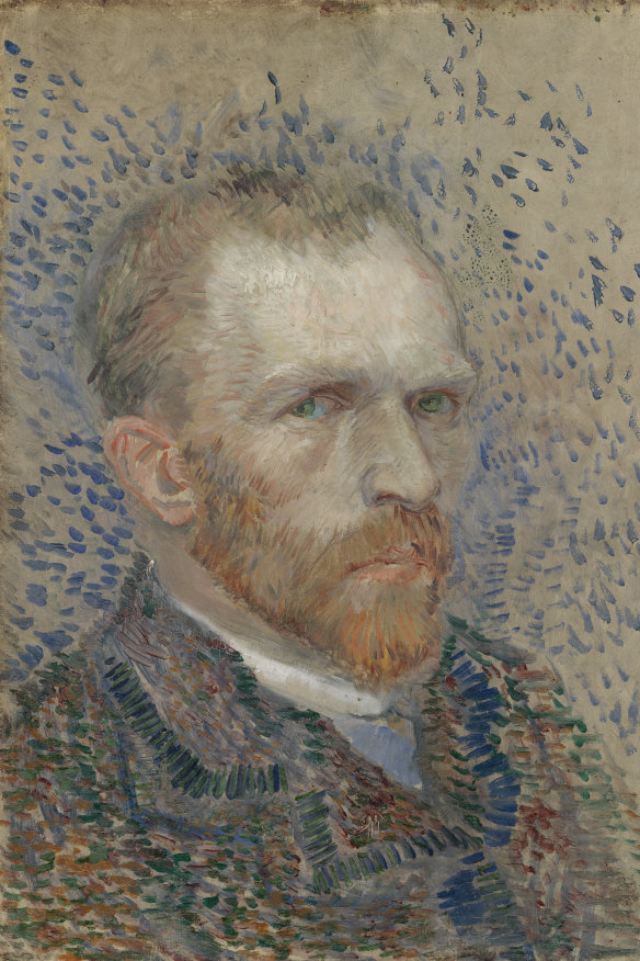 A Vincent van Gogh self-portrait.