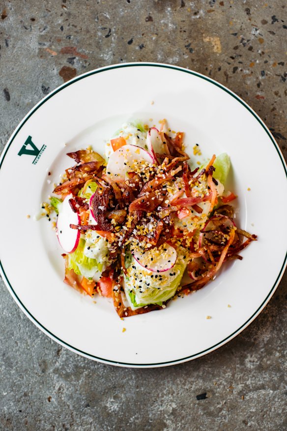Wedge salad. 