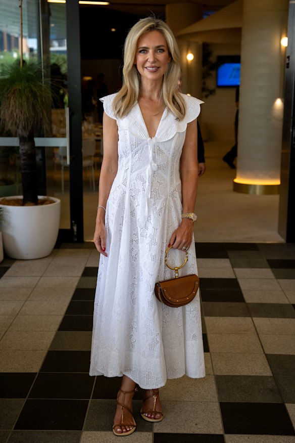 Jacqui Felgate at the AO Set in Style dinner on Sunday night. 