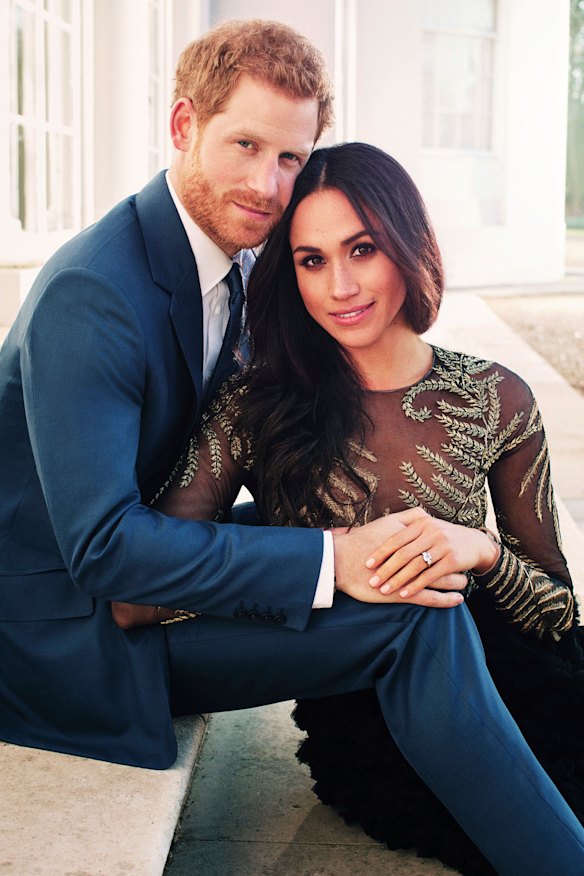 The official engagement photo released in December 2017.