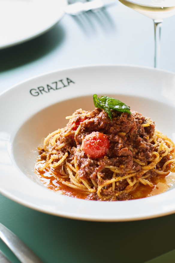 Pasta at Grazia.