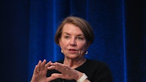 Anna Bligh, CEO of the Australian Banking Association at the AFR ESG Summit this week.