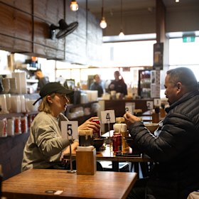 Shyun Ramen Bar in Koornang Road, Carnegie.