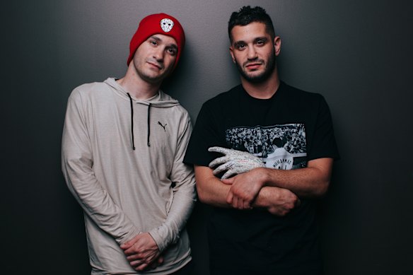 After the success of Talk to me, Danny (left) and Michael Philippou have combined horror and heartache in Bring Her Back.