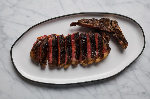 O’Connor’s 400g bone-in sirloin.