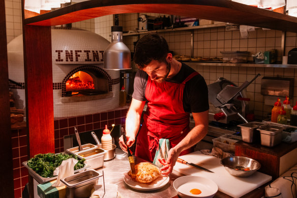 Head chef Francesco Iervolino previously cooked at Firedoor and Ormeggio at The Spit.