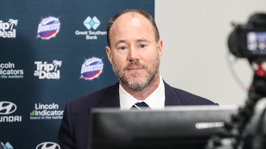 Carlton president and former PwC CEO Luke Sayers.