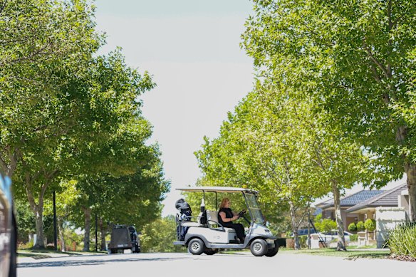 Golf plays a big part of life in Sandhurst.